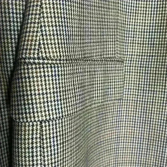 Ralph Lauren herring bone style,career,pure new wool men blazer / jacket/ coat . - Picture 4 of 10